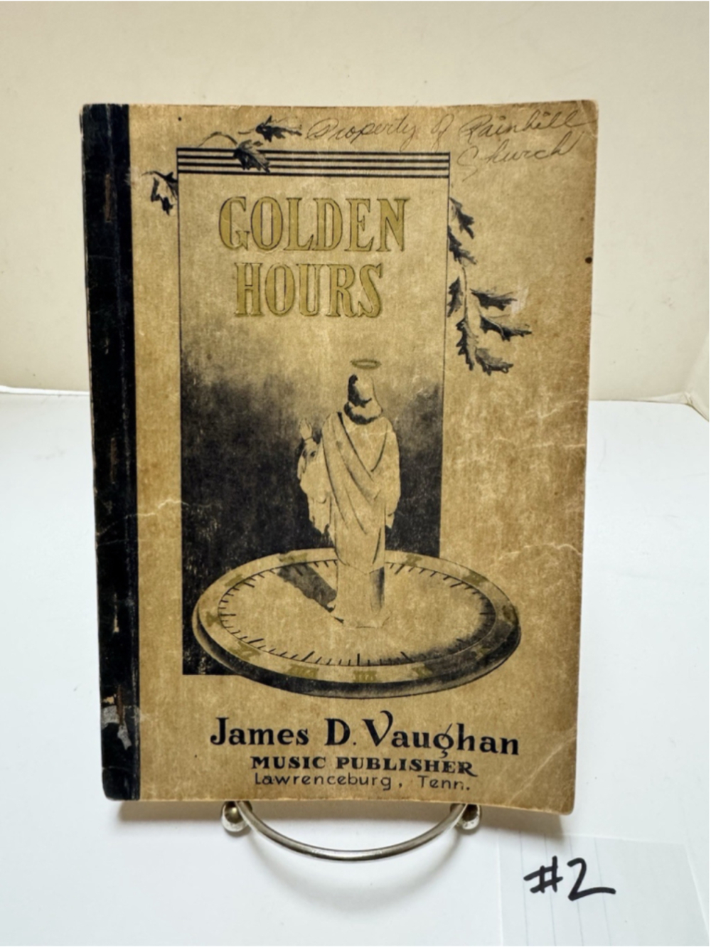 James D. Vaughan “Golden Hours”Gospel Music Book 1946 Paperback